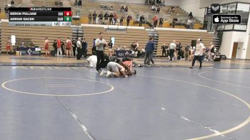 184 lbs 5th Place - Deron Pulliam, Southern Illinois vs Adrian Gacek, Clarion