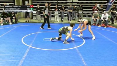 112 lbs Consi Of 8 #1 - Nicholas Tsopelas, Flemington Wrestling vs Lucas Broschard, Predators