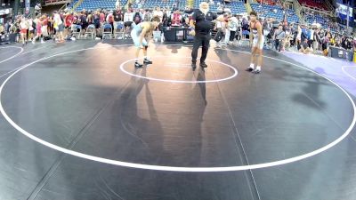 138 lbs Rnd Of 64 - Aidan Callahan, SD vs Dillon Cooper, KS