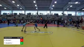 120 lbs Consolation - Adrian Morales, FL vs Ty Daugherty, OH