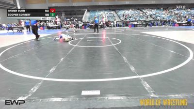 64 lbs 5th Place - Cooper Corbett, Roundtree Wrestling Academy vs Raiden Bunn, Victory Wrestling Club,wa