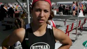 Crystal Barber Rittman 100m D3 Champ 2012 Ohio State Championships