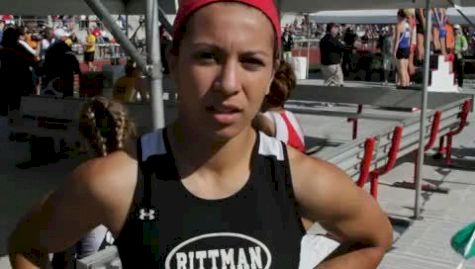 Crystal Barber Rittman 100m D3 Champ 2012 Ohio State Championships