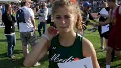 Anna Boyert Medina 1600m D1 3rd Place 2012 Ohio State Championships