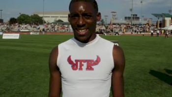 Antwon Smith John F. Kennedy 400m D1 Champ 2012 Ohio State Championships