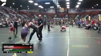 112 lbs Champ. Round 2 - Juan Lazeki, Rocket Trained WC vs Jason May, Delton WC