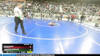 49 lbs 1st Place Match - Jeremiah Morales, Toppenish USA WC vs Logan Burt, Buzzsaw WC