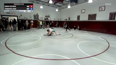 132 lbs Round Of 32 - Dante Glynos, Edge Wrestling vs Jameson Leon, Unattached