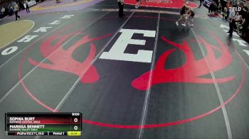 Cons. Round 2 - Sophia Burt, Raymond Central Girls vs Marissa Bennett, Elkhorn Valley Girls