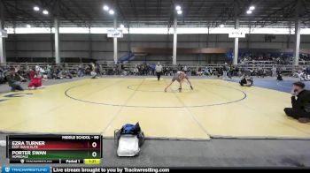 90 lbs Champ. Round 2 - Porter Swan, Homedale vs Ezra Turner, East Idaho Elite