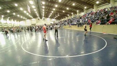 120 lbs Cons. Round 4 - Brigham Cookson, Mountain View vs Justin Christensen, Uintah