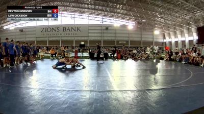 144 lbs Peyton Hornsby, Indiana Gold vs Levi Dicksion, Oklahoma Outlaws Blue