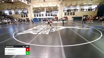 172 lbs Round Of 64 - Max Cabanas, Paulsboro vs Giovani Macario, Easton