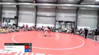 129 kg Quarterfinal - James Hustoles, USAW Maine vs Colton Deery, Malvern Prep