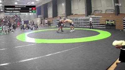 285 lbs Cons. Round 3 - Phillip Terrell, Truett McConnell University vs Reginald Whyte, University Of Pikeville