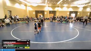 39 lbs Champ. Round 1 - Landon Dunbar, Uintah Wrestling vs Cael DeLaney, Stallions Wrestling Club