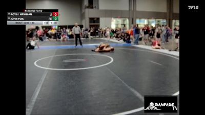 80 lbs Cons. Round 3 - John Fox, Fredonia vs Royal Newman, Lawrence Elite