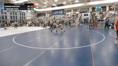 74 lbs Cons. Rd Of 16 - Rowdee Goolsbey, Powell Wrestling Club vs Benjamin Puga, Sanderson Wrestling Academy