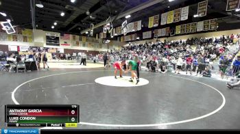 170 lbs Champ. Round 2 - Luke Condon, Poway vs Anthony Garcia, Steele Canyon