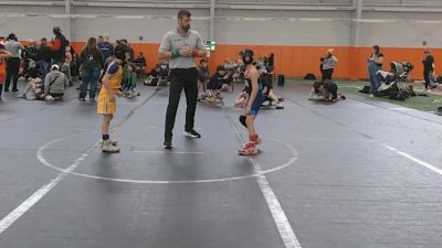 52 lbs Round 3 (4 Team) - Crew Leininger, Notre Dame Lions vs Marco Marusko, Silo WC