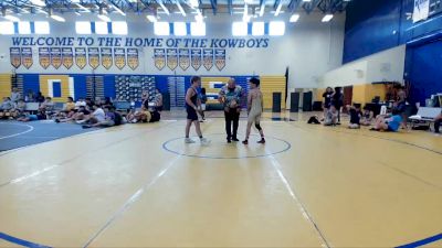 138 lbs Placement (16 Team) - Roberto DeJesus, Braves WC vs Caleb Pierce, Greasers