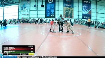 130 lbs Rd# 9- 2:15pm Saturday Final Pool - Dennis Bruin, PA Blue vs Hans Gilfoil, Nauman Red