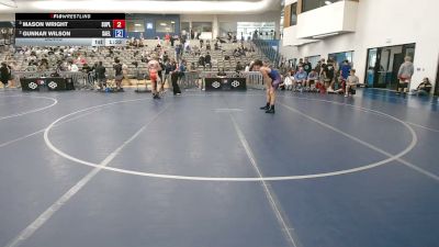 132 lbs Semis - Mason Wright, Suples vs Gunnar Wilson, Salem Elite
