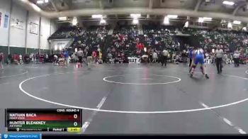 157 lbs Cons. Round 4 - Nathan Baca, Minot State vs Hunter Bleakney, Air Force