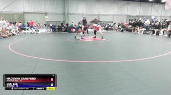 190 lbs Quarterfinals (8 Team) - Madisynn Crawford, Missouri Red vs Desi Lee, Ohio Red