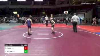 74 lbs Semifinal - Dylan Parker, Atc vs Cash McFate, Gold Rush