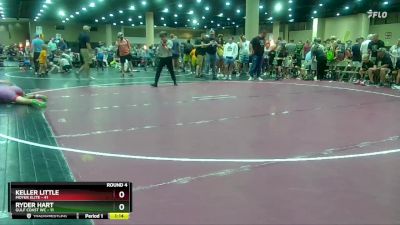 95 lbs Round 4 (8 Team) - Keller Little, Moyer Elite vs Ryder Hart, Gulf Coast WC