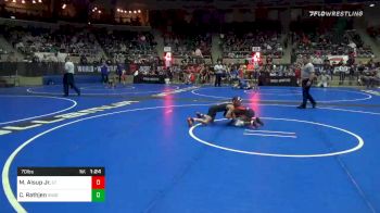 70 lbs Quarterfinal - Montoyia Alsup Jr., St. Louis Warrior vs Calvin Rathjen, Sebolt Wrestling Academy