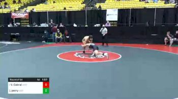 126 lbs Prelims - Vincent Cabral, Unattached 70 vs Joshua Perry, Unattached 61