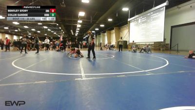 55 lbs Rr Rnd 3 - Bentley Story, Shelton Wrestling Academy vs Collin Gandee, North Desoto Wrestling Academy