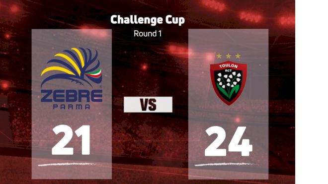 2022 Zebre Parma vs RC Toulonnais