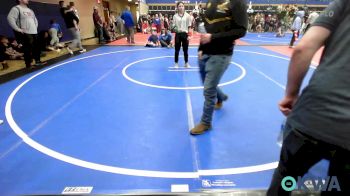 46 lbs Consi Of 8 #1 - Mattis Garr, Dark Cloud Wrestling Club vs Wyatt Phillips, Collinsville Cardinal Youth Wrestling