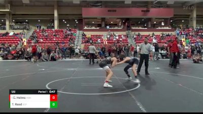 120 lbs Cons. Round 1 - Casey Helms, Wichita Blue Knights vs Tucker Reed, South Central Punishers