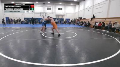 289 lbs Champ. Round 1 - Esteban Hernandez, Dos Palos vs Nicholas Studley, Los Gatos