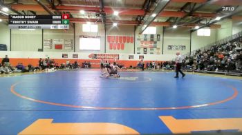 120 lbs 1st Place Match - Mason Soney, Normal (Community) vs Timothy Swaim, Edwardsville (H.S.)