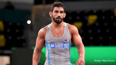 70 kg - Giorgi Elbakidze, Georgia vs Alec Pantaleo, United States
