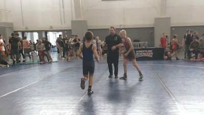 80 lbs Quarters - Ryker Johnson, Eastern Oregon Elite vs Aksel Polson, Thermopolis Wrestling Club