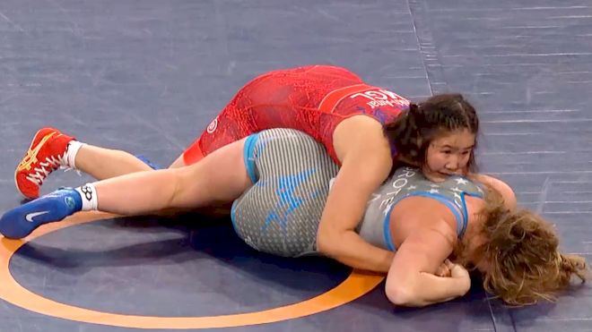 72kg - Davavanasan Enkh Amar, Mongolia vs Skylar Grote, United States