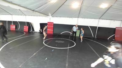 120 lbs Cons. Round 5 - Emily Romero, Legacy Wrestling Center vs Irini Poka, Monster Garage Wrestling Club