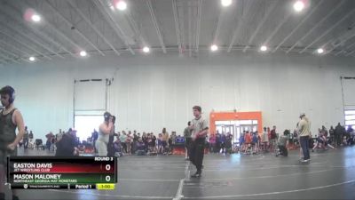 Round 3 - Mason Maloney, Northeast Georgia Mat Monstars vs Easton Davis, Jet Wrestling Club