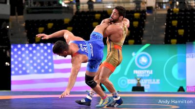 70 kg - Alec Pantaleo, United States vs Amirmohammad Yazdanicherati, Iran