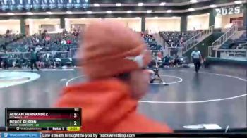 113 lbs Semis & 3rd Wb (16 Team) - Derek Ruffin, Austin Vandegrift vs Adrian Hernandez, Rockwall