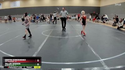 76 lbs Round 2 (10 Team) - Tallen Dodson, Brawler Elite vs Griffin Doroshenko, Mat Assassins