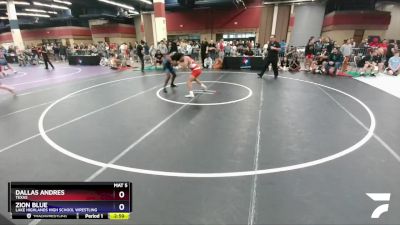 150 lbs Champ. Round 1 - Dallas Andres, Texas vs Zion Blue, Lake Highlands High School Wrestling