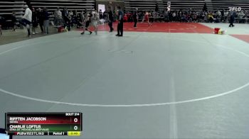 97 lbs Champ. Round 1 - Rifften Jacobson, NRHEG vs Charlie Loftus, STMA (St. Michael/Albertville)