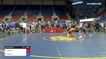 132 lbs Cons 32 #2 - Thomas Nichols, Connecticut vs Gabriel Pugh, Wisconsin